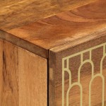 vidaXL Dulap lateral, 40x33x75 cm, lemn masiv de mango