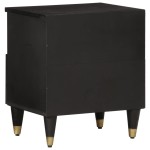 vidaXL Noptiere, 2 buc., 40x33x46 cm, lemn masiv de acacia