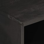 vidaXL Comodă TV, 100x33x46 cm, lemn masiv de mango