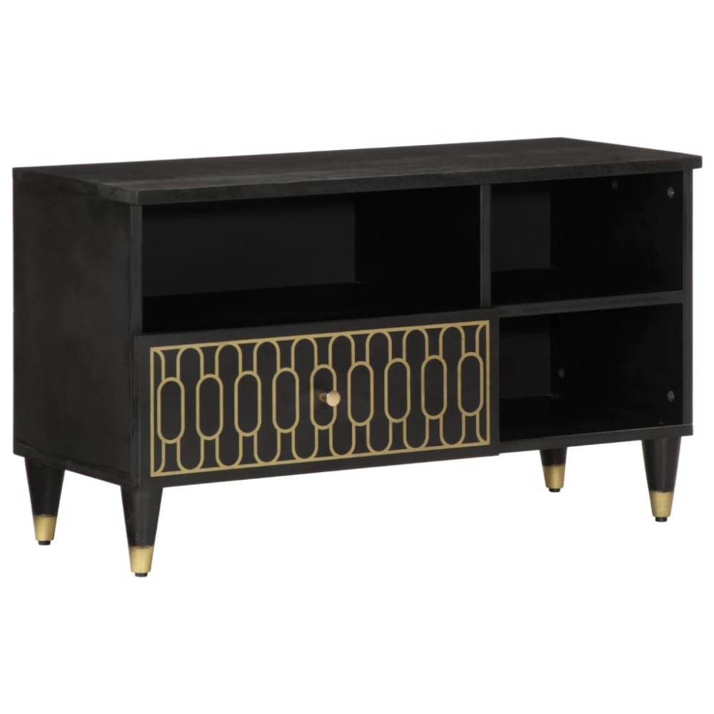 vidaXL Dulap TV, 80x33x46 cm, lemn masiv de mango