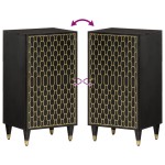 vidaXL Dulap lateral, 40x33x75 cm, lemn masiv de mango