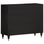 vidaXL Dulap lateral, 90x33x75 cm, lemn masiv de mango