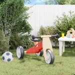 vidaXL Bicicletă de echilibru pentru copii 2 în 1, roșu vidaXL Bicicletă de echilibru pentru copii 2 în 1, roșu