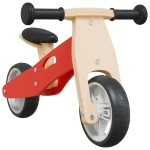 vidaXL Bicicletă de echilibru pentru copii 2 în 1, roșu vidaXL Bicicletă de echilibru pentru copii 2 în 1, roșu