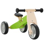 vidaXL Bicicletă de echilibru pentru copii 2 în 1, verde vidaXL Bicicletă de echilibru pentru copii 2 în 1, verde