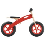 vidaXL Bicicletă echilibru pentru copii, cauciucuri pneumatice, roșu vidaXL Bicicletă echilibru pentru copii, cauciucuri pneumatice, roșu