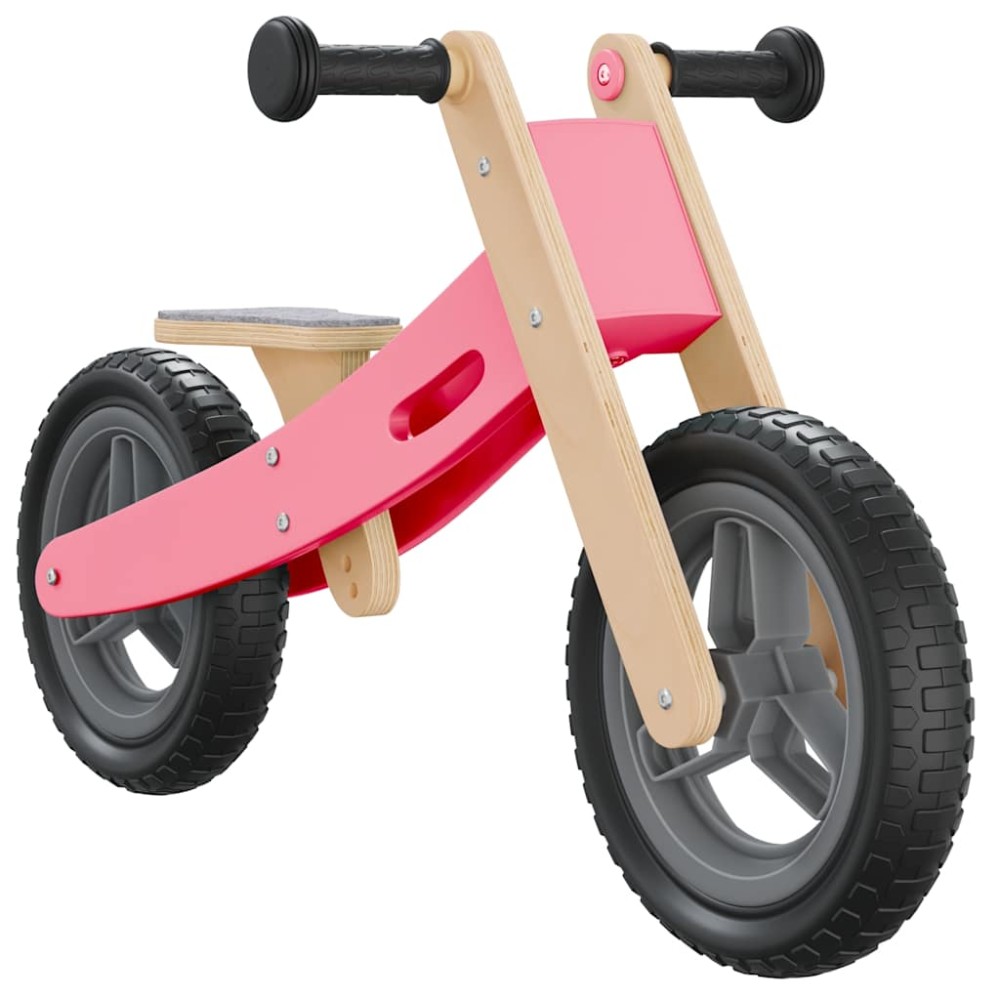 vidaXL Bicicletă de echilibru pentru copii, roz