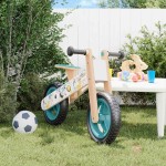 vidaXL Bicicletă de echilibru pentru copii, imprimeu și albastru vidaXL Bicicletă de echilibru pentru copii, imprimeu și albastru