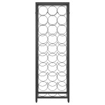 vidaXL Suport sticle vin 27 de sticle, negru 34x18x100 cm fier forjat vidaXL Suport sticle vin 27 de sticle, negru 34x18x100 cm fier forjat