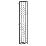 vidaXL Suport sticle vin 57 de sticle, negru 34x18x200 cm fier forjat vidaXL Suport sticle vin 57 de sticle, negru 34x18x200 cm fier forjat