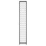 vidaXL Suport sticle vin 57 de sticle, negru 34x18x200 cm fier forjat vidaXL Suport sticle vin 57 de sticle, negru 34x18x200 cm fier forjat