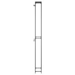 vidaXL Suport sticle vin 57 de sticle, negru 34x18x200 cm fier forjat vidaXL Suport sticle vin 57 de sticle, negru 34x18x200 cm fier forjat