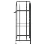 vidaXL Suport sticle vin 33 de sticle, negru 45x36x100 cm fier forjat vidaXL Suport sticle vin 33 de sticle, negru 45x36x100 cm fier forjat