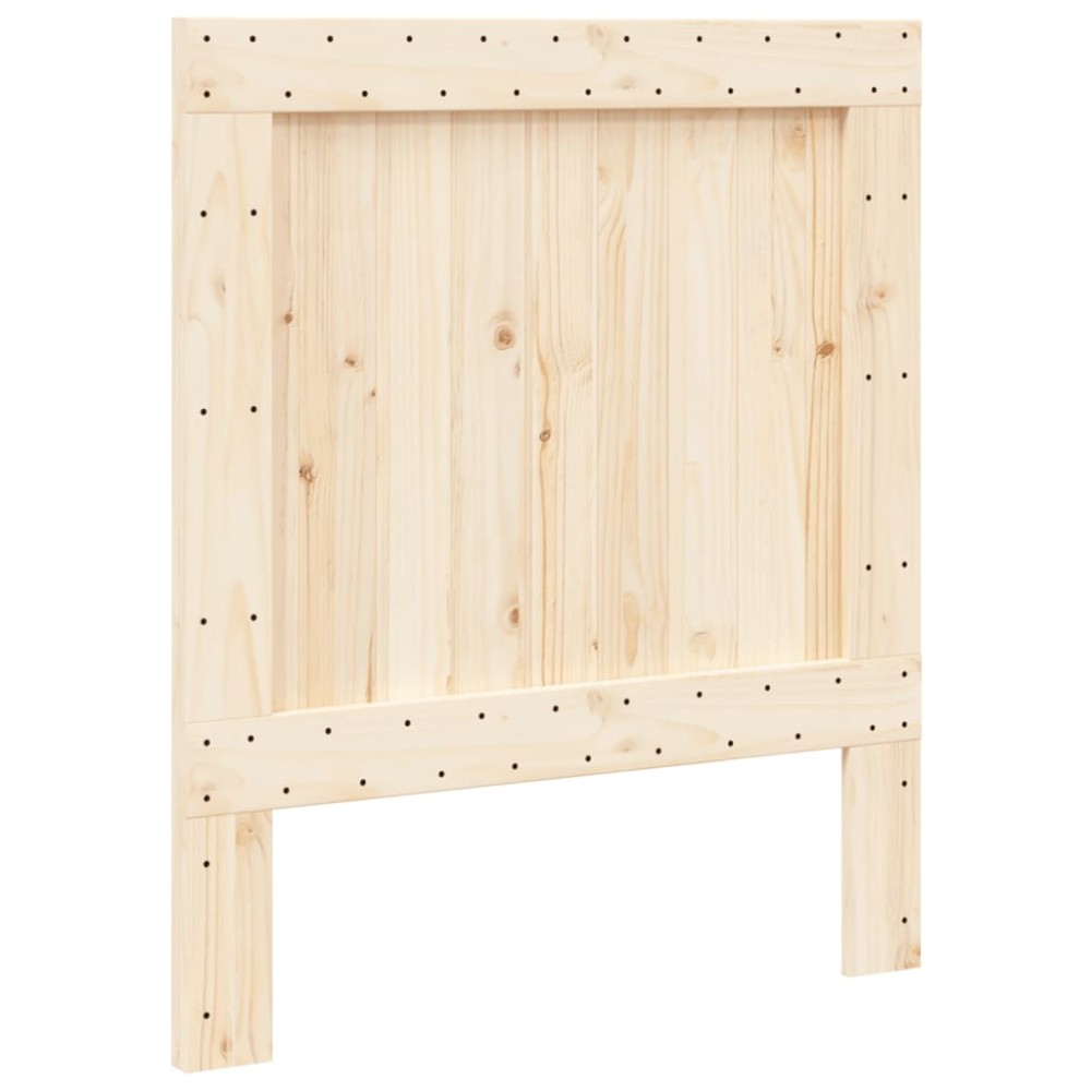 vidaXL Tăblie de pat, 80x104 cm, lemn masiv de pin