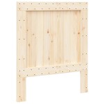 vidaXL Tăblie de pat, 90x104 cm, lemn masiv de pin