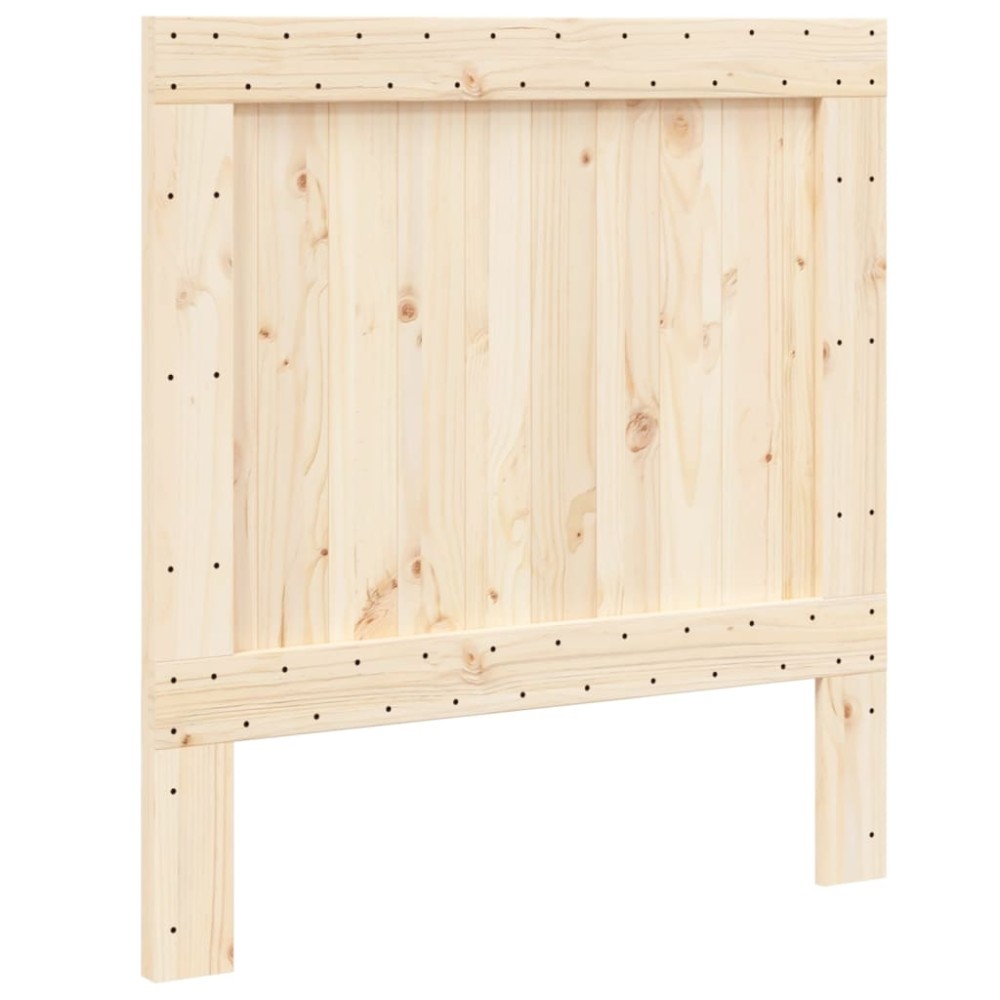 vidaXL Tăblie de pat, 100x104 cm, lemn masiv de pin