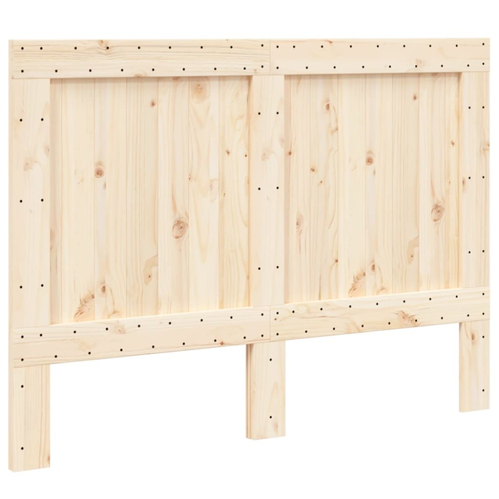 vidaXL Tăblie de pat, 140x104 cm, lemn masiv de pin