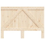 vidaXL Tăblie de pat, 140x104 cm, lemn masiv de pin