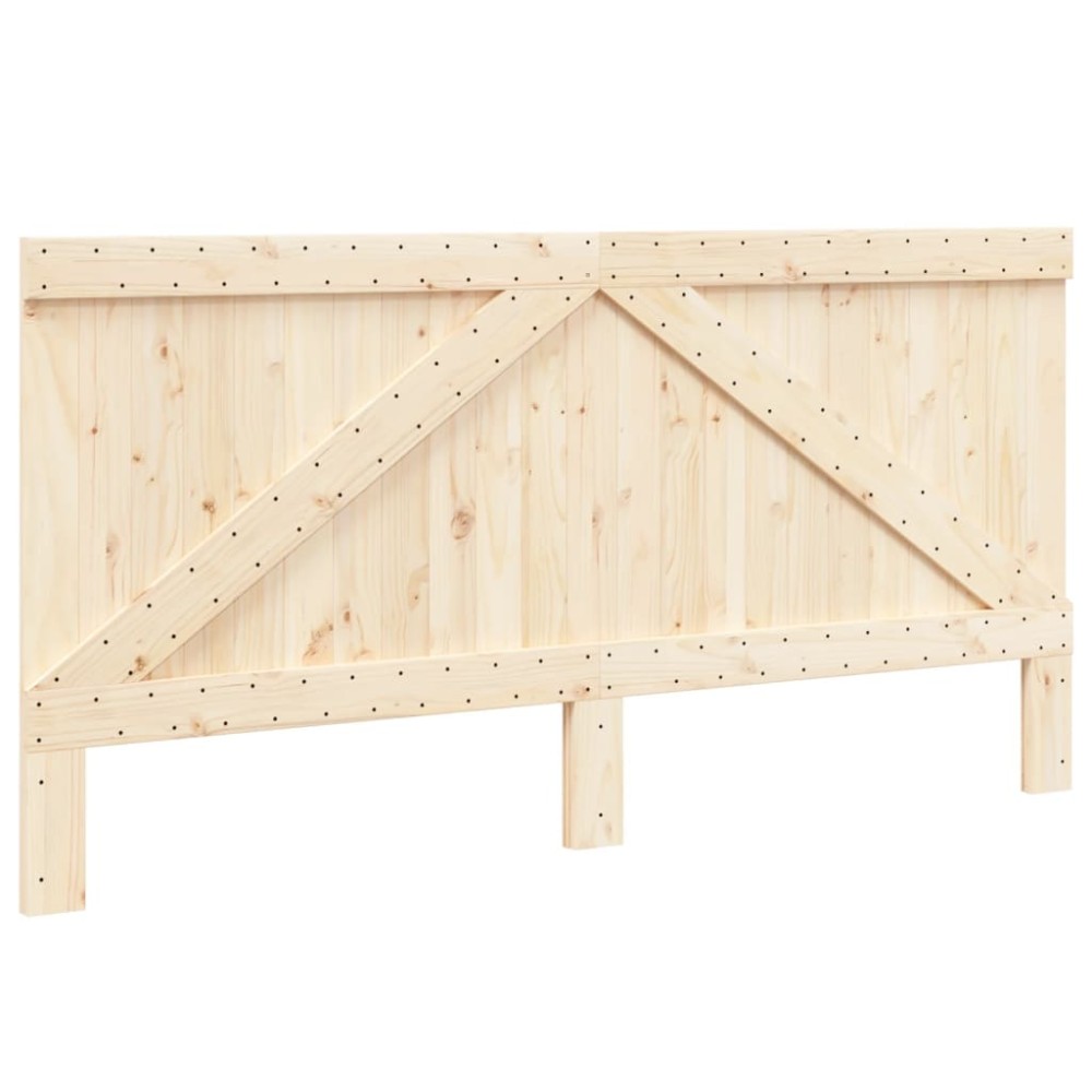 vidaXL Tăblie de pat, 200x104 cm, lemn masiv de pin