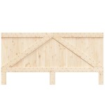 vidaXL Tăblie de pat, 200x104 cm, lemn masiv de pin