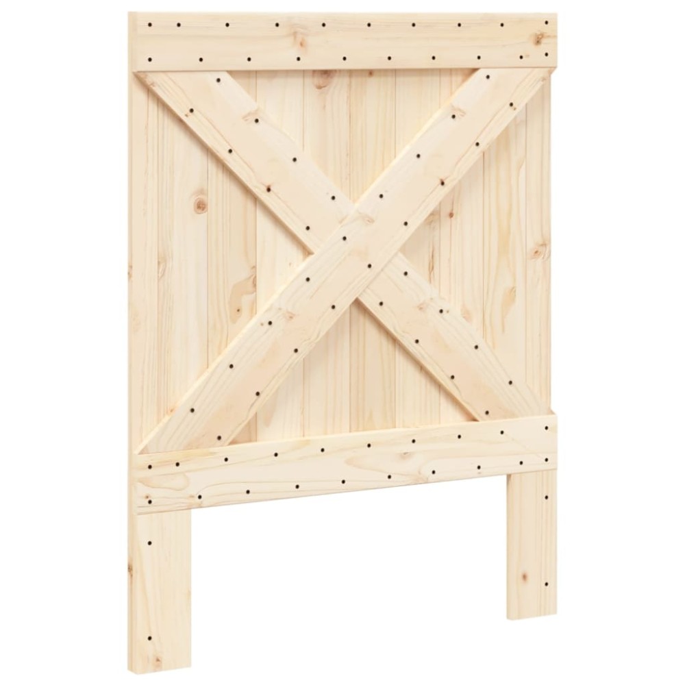 vidaXL Tăblie de pat, 80x104 cm, lemn masiv de pin