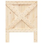 vidaXL Tăblie de pat, 80x104 cm, lemn masiv de pin vidaXL Tăblie de pat, 80x104 cm, lemn masiv de pin