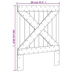 vidaXL Tăblie de pat, 80x104 cm, lemn masiv de pin vidaXL Tăblie de pat, 80x104 cm, lemn masiv de pin