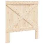 vidaXL Tăblie de pat, 100x104 cm, lemn masiv de pin