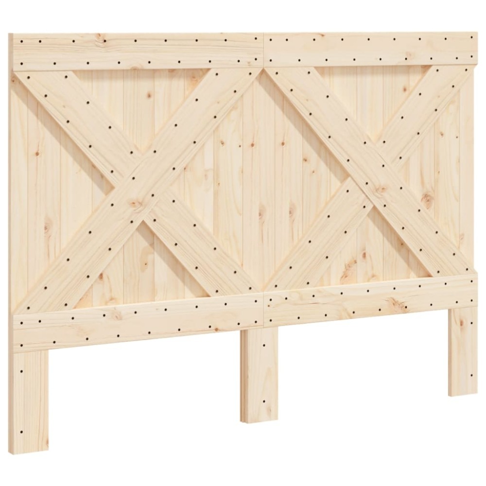 vidaXL Tăblie de pat, 140x104 cm, lemn masiv de pin