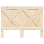 vidaXL Tăblie de pat, 140x104 cm, lemn masiv de pin