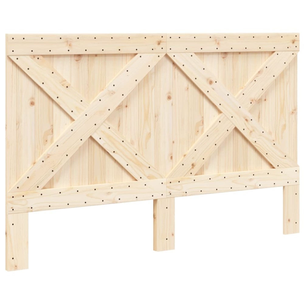 vidaXL Tăblie de pat, 160x104 cm, lemn masiv de pin
