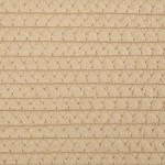 vidaXL Coș de depozitare, bej și alb, Ø40x35 cm, bumbac vidaXL Coș de depozitare, bej și alb, Ø40x35 cm, bumbac
