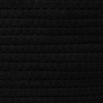vidaXL Coș de depozitare, negru și alb, Ø49x65 cm, bumbac vidaXL Coș de depozitare, negru și alb, Ø49x65 cm, bumbac