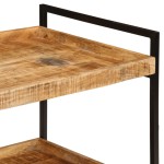 vidaXL Cărucior de bucătărie 80x55x70 cm lemn masiv de mango brut vidaXL Cărucior de bucătărie 80x55x70 cm lemn masiv de mango brut