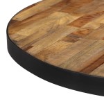 vidaXL Măsuță de cafea rotundă, Ø55x40 cm, lemn masiv de tec reciclat