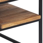 vidaXL Comodă TV, 110x30x39 cm, lemn masiv de tec reciclat vidaXL Comodă TV, 110x30x39 cm, lemn masiv de tec reciclat
