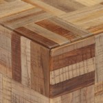 vidaXL Măsuță de cafea, gri, 55x55x40 cm, lemn masiv de tec reciclat vidaXL Măsuță de cafea, gri, 55x55x40 cm, lemn masiv de tec reciclat