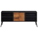 vidaXL Comodă TV, 112x31x45 cm, lemn masiv de tec reciclat vidaXL Comodă TV, 112x31x45 cm, lemn masiv de tec reciclat