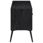 vidaXL Comodă TV, 112x31x45 cm, lemn masiv de tec reciclat vidaXL Comodă TV, 112x31x45 cm, lemn masiv de tec reciclat