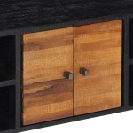 vidaXL Comodă TV, 112x31x45 cm, lemn masiv de tec reciclat vidaXL Comodă TV, 112x31x45 cm, lemn masiv de tec reciclat