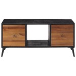vidaXL Măsuță de cafea, 90x50x41 cm, lemn masiv de tec reciclat vidaXL Măsuță de cafea, 90x50x41 cm, lemn masiv de tec reciclat