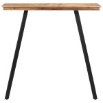 vidaXL Masă de bar, 110x55x105 cm, lemn masiv de tec