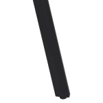vidaXL Masă de bar, 110x55x105 cm, lemn masiv de tec