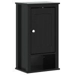 vidaXL Dulap de baie de perete "BERG" negru, 40x27x71,5 cm, lemn pin vidaXL Dulap de baie de perete "BERG" negru, 40x27x71,5 cm, lemn pin
