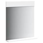 vidaXL Oglindă de baie cu raft „BERG”, alb, 60x12x70 cm, lemn masiv vidaXL Oglindă de baie cu raft „BERG”, alb, 60x12x70 cm, lemn masiv