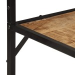 vidaXL Raft pentru haine, 90x35x180 cm, lemn masiv de mango și fier vidaXL Raft pentru haine, 90x35x180 cm, lemn masiv de mango și fier