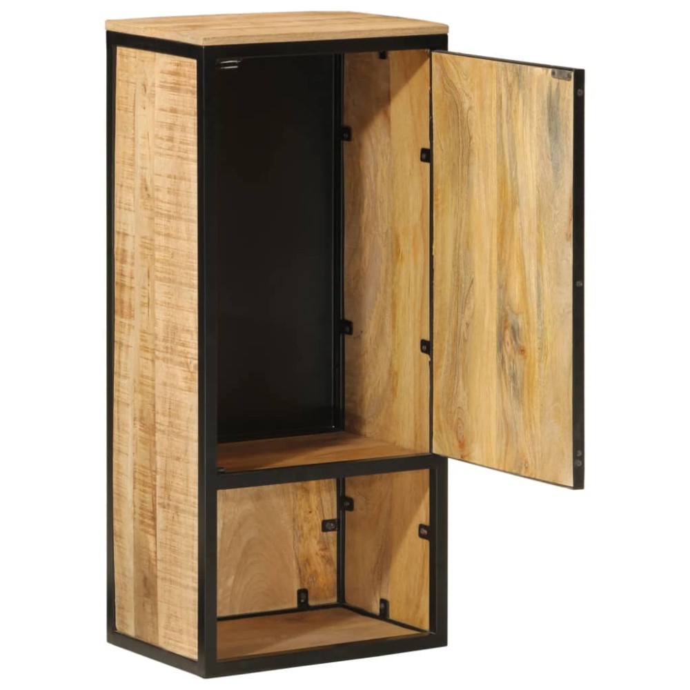 vidaXL Dulap de baie, 40x27x90 cm, lemn masiv de mango