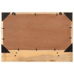 vidaXL oglindă cu raft 80x8x55 cm sticlă și lemn masiv de mango vidaXL oglindă cu raft 80x8x55 cm sticlă și lemn masiv de mango