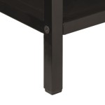 vidaXL Masă consolă, 100x35x76 cm, lemn masiv de mango și fier