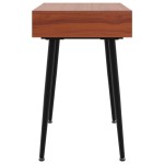 vidaXL Birou de computer cu sertar, maro, 110x50x75 cm, lemn prelucrat